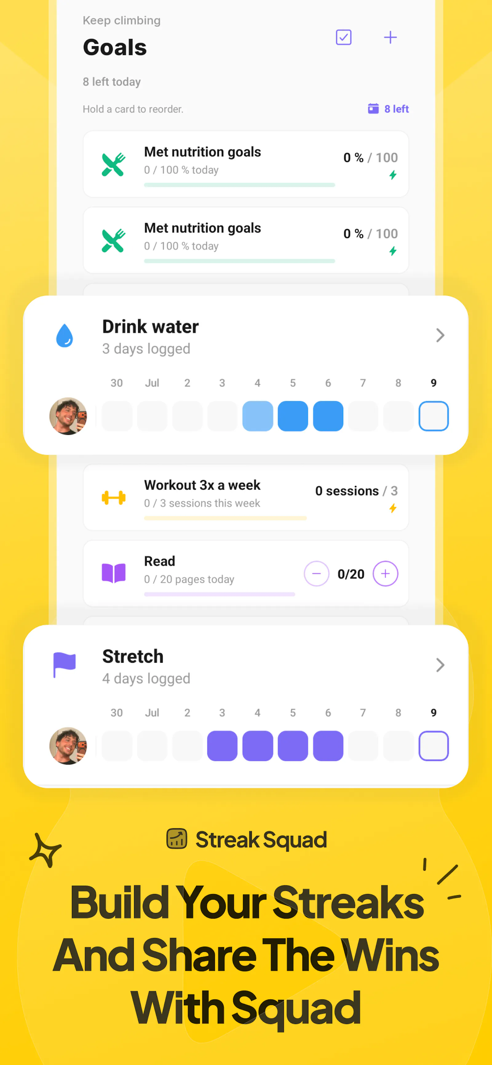 JustGains screenshot 2