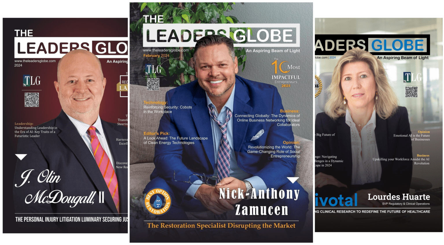 The Leaders Globe Magazine gallery image