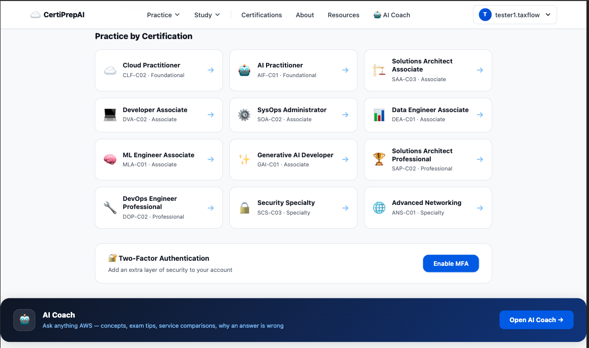 CertiPrepAI gallery image