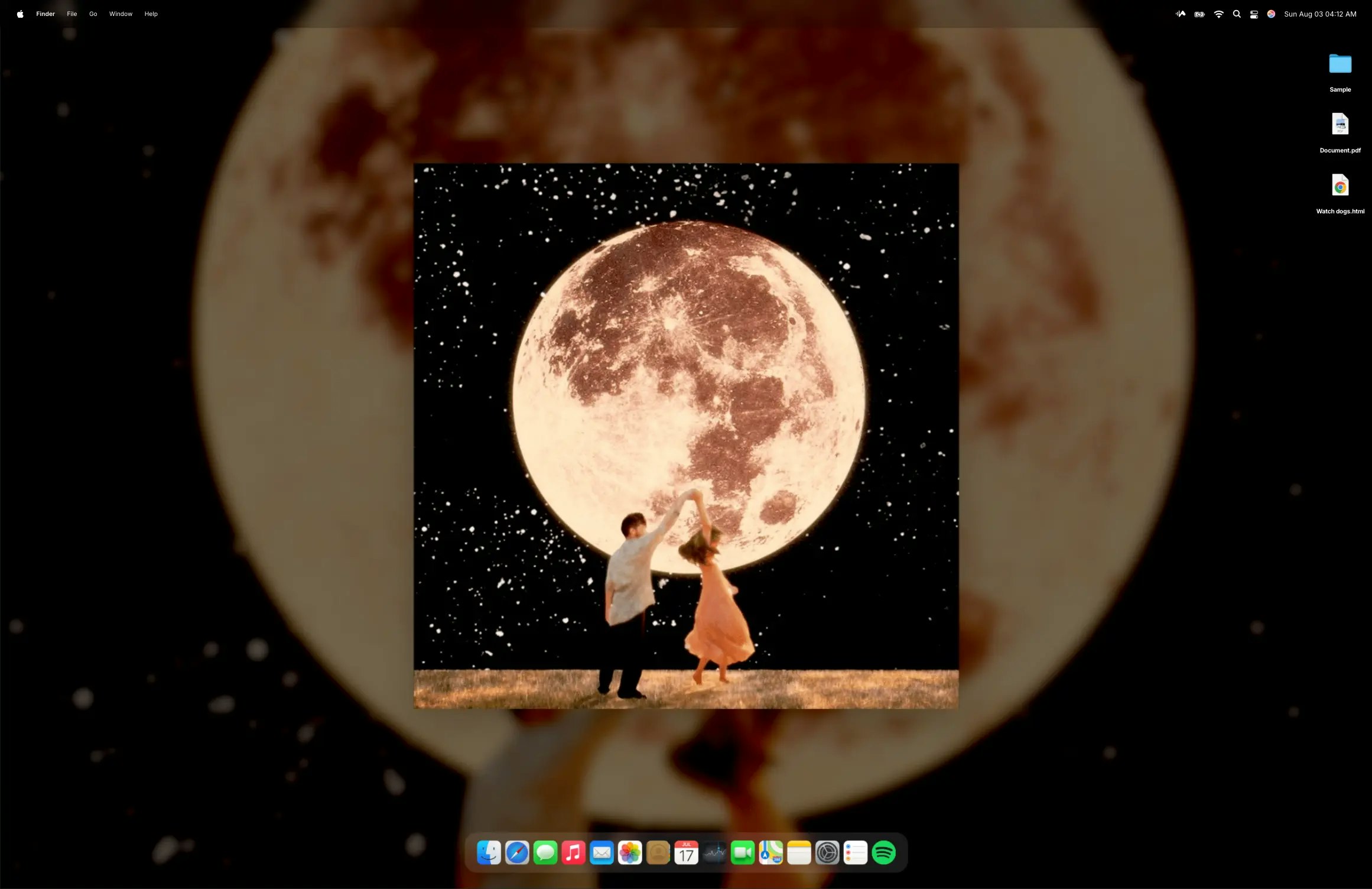В настроении - Адаптивные обои для macOS |Музыкальная реактивная настольный компьютер медиа 5