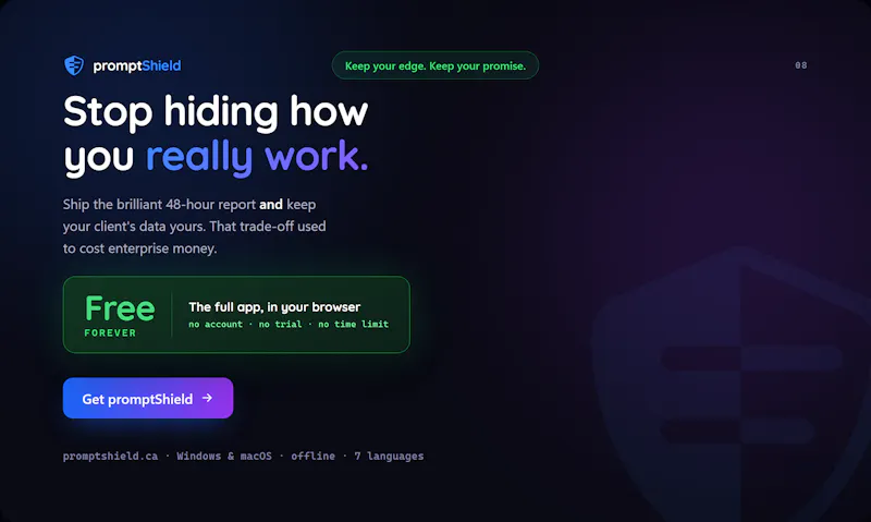 promptShield screenshot 5