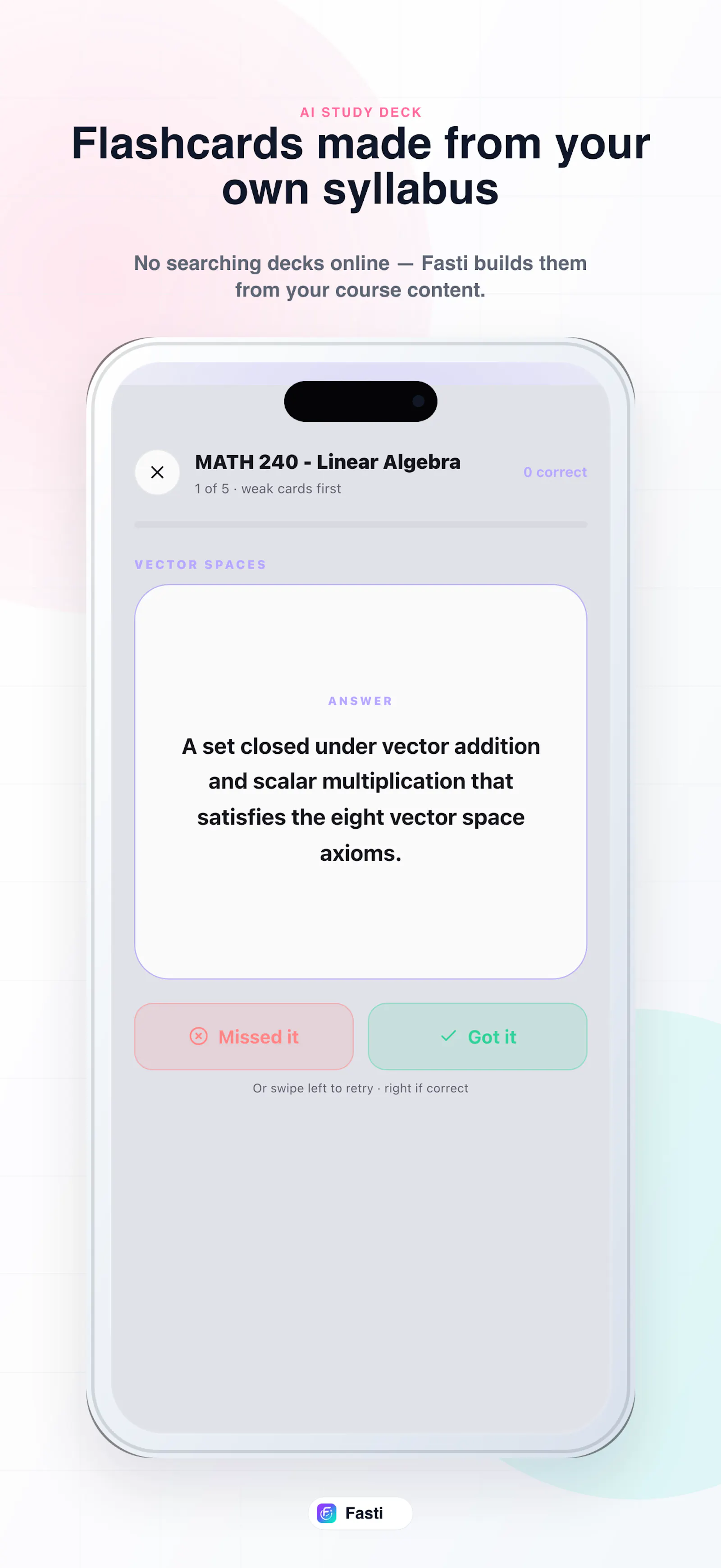 Fasti: AI Student Planner screenshot 3