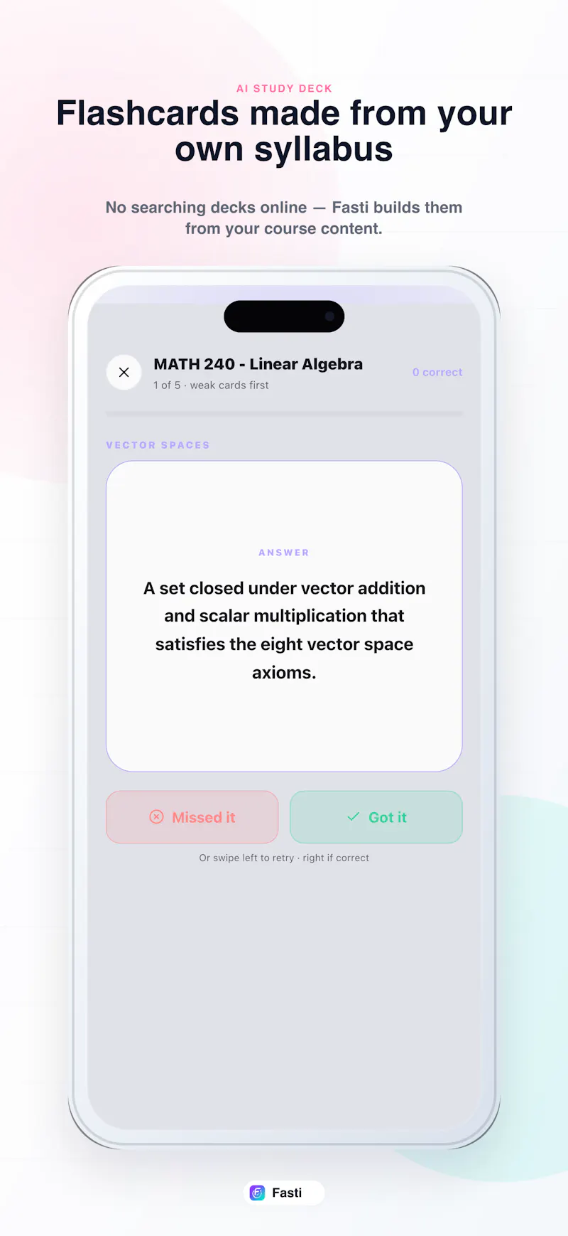 Fasti: AI Student Planner screenshot 3