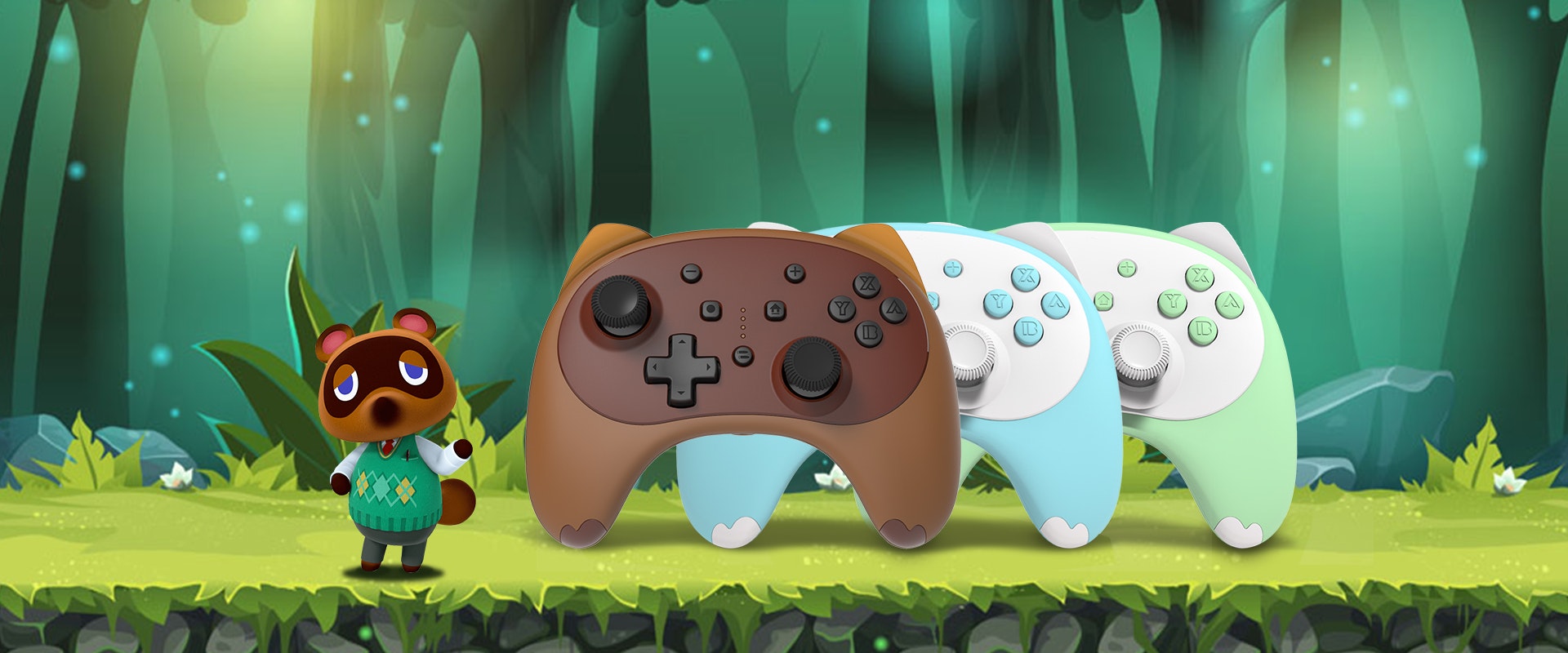 Animal Crossing Switch Pro Controller