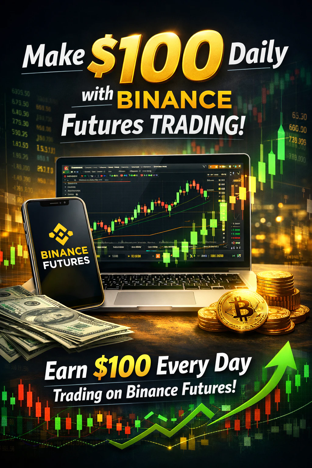 Make $100 Daily with Binance Futures