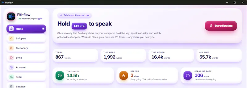 Pithflow screenshot 2
