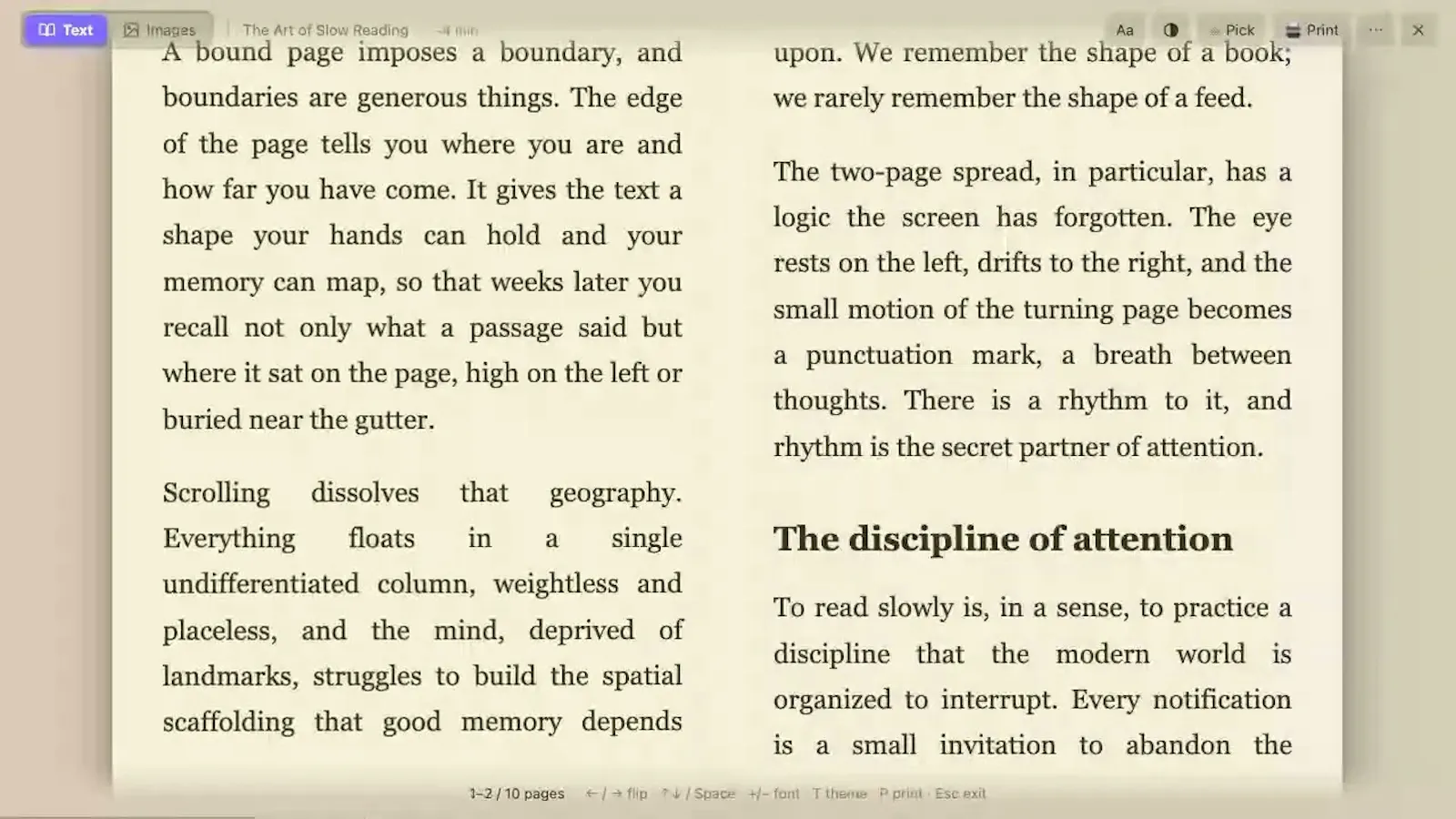 Open Book Reader screenshot 1 (video preview)