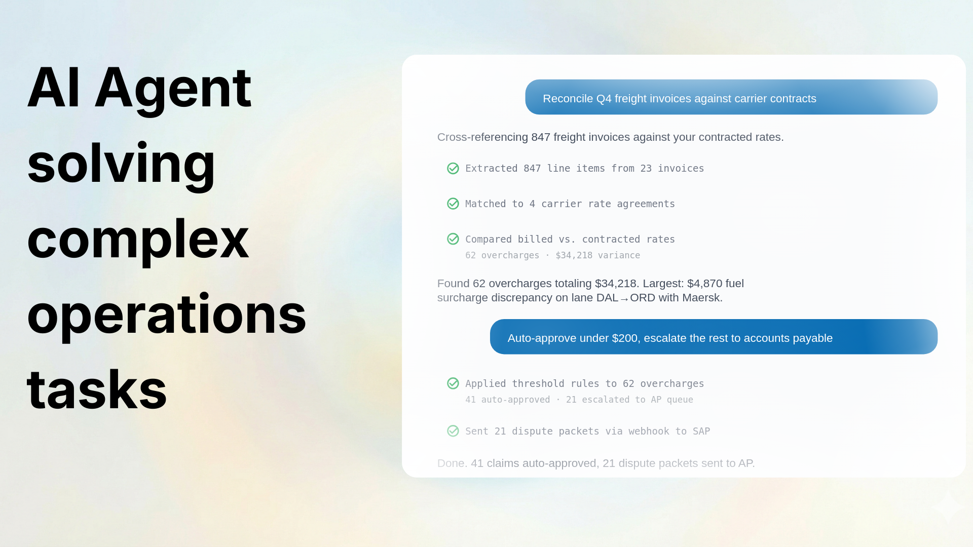 Cloudsquid AI Agent  - Main product screenshot demonstrating key features and user interface