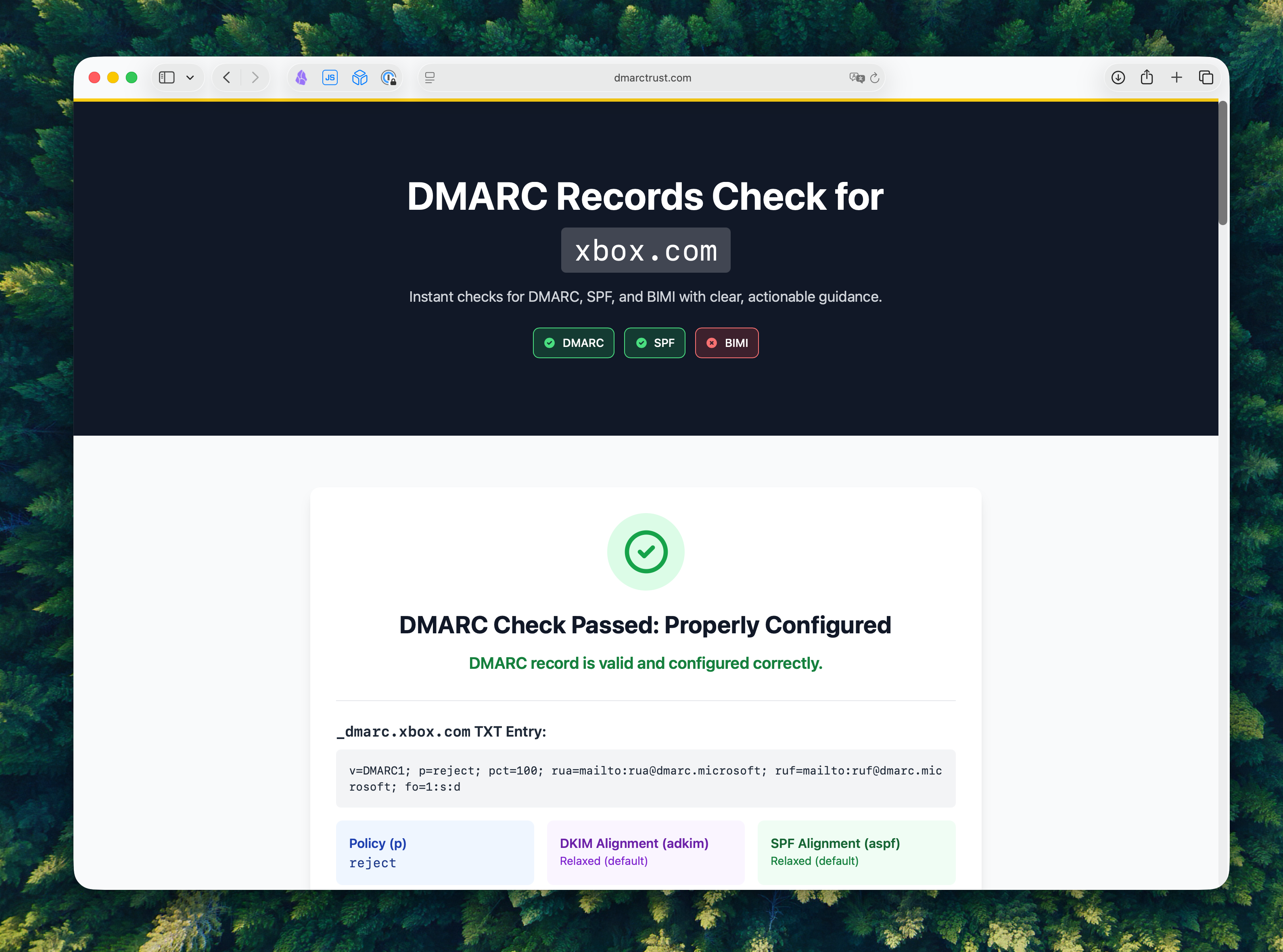 DMARCTrust screenshot 3