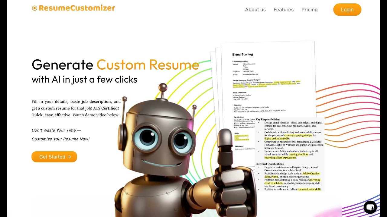 ResumeCustomizer gallery image