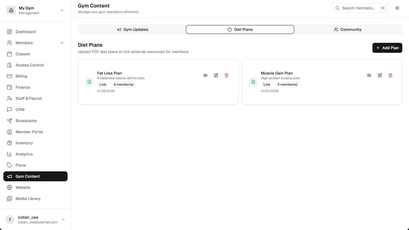 Gymsly screenshot 9