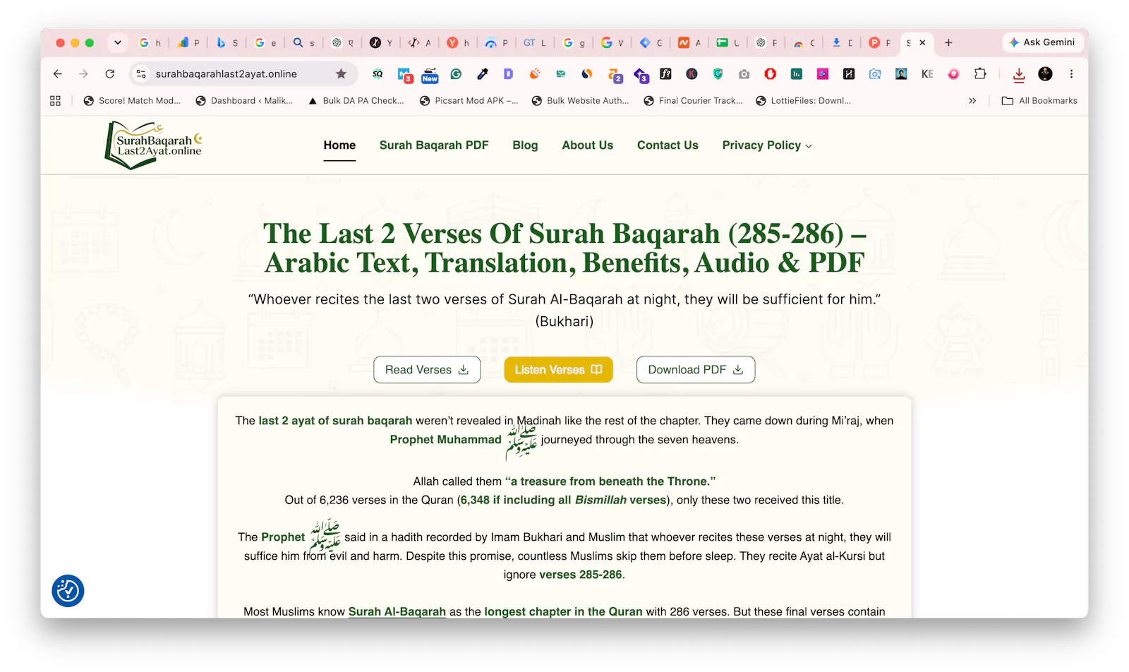 surah baqrah last 2 ayat source screenshot 1