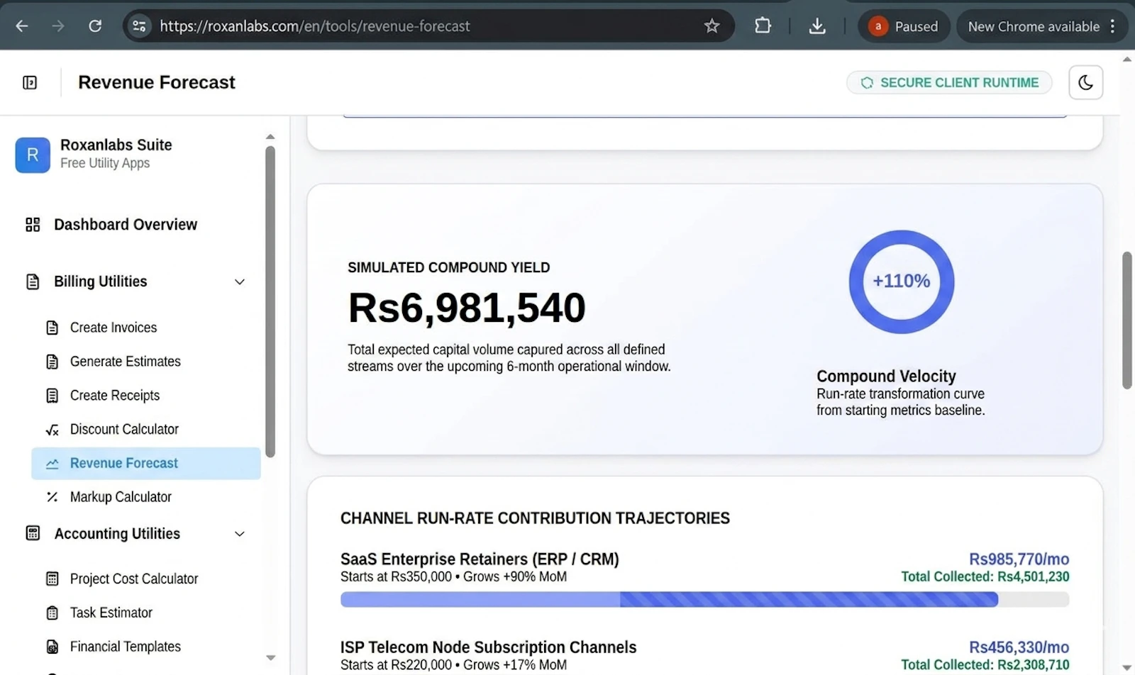 Roxan Digital Toolkit screenshot 1