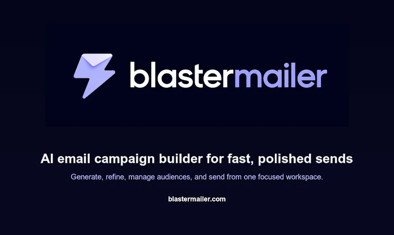 BlasterMailer screenshot 2