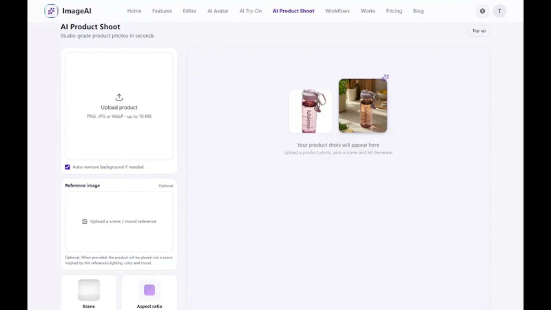 ImageAI screenshot 1 (video preview)