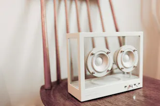 Small Transparent Speaker gallery image