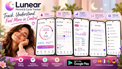 Lunear Period & Cycle Tracker gallery image