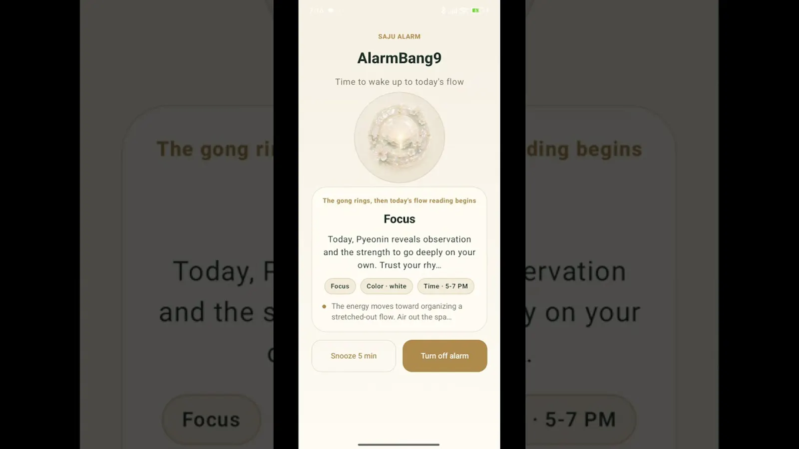 Saju Alarm screenshot 1 (video preview)
