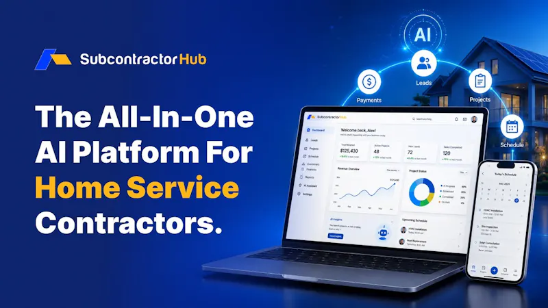 SubcontractorHub screenshot 1 (video preview)
