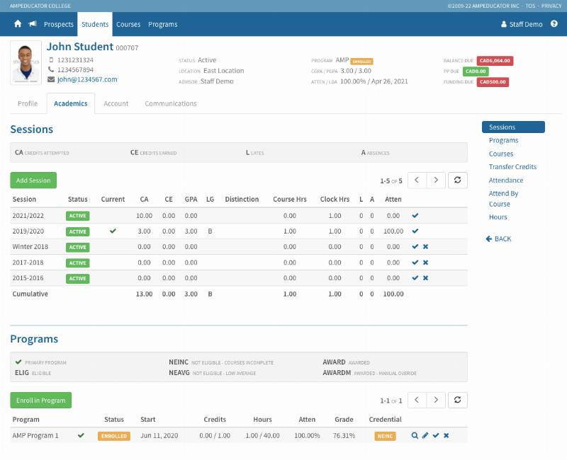 ampEducator gallery image