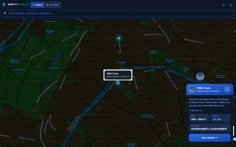 Earth Pixels screenshot 4
