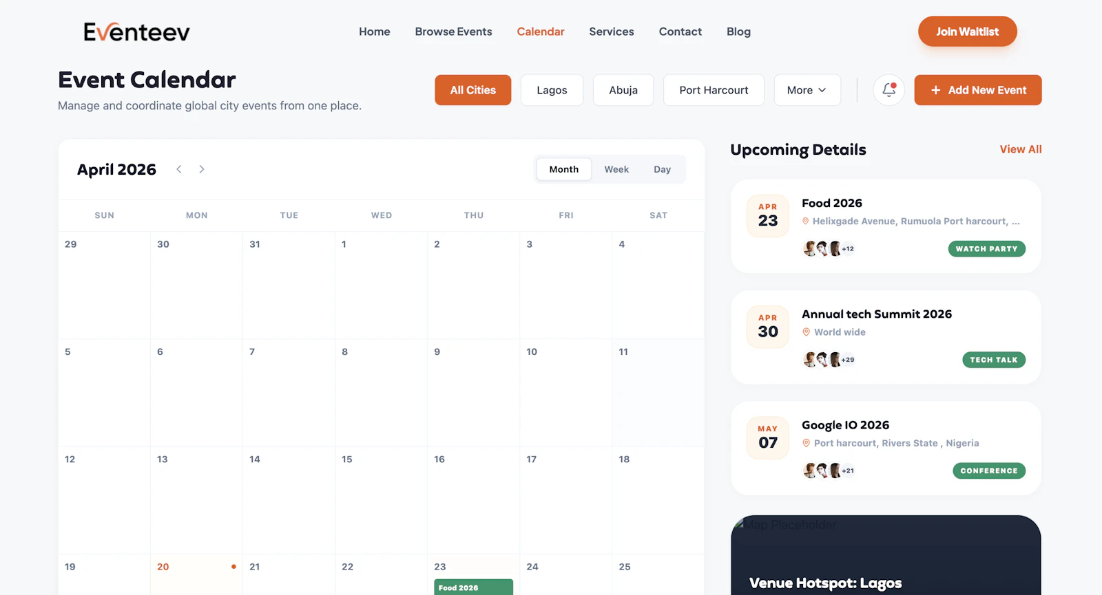 Eventeev screenshot 3