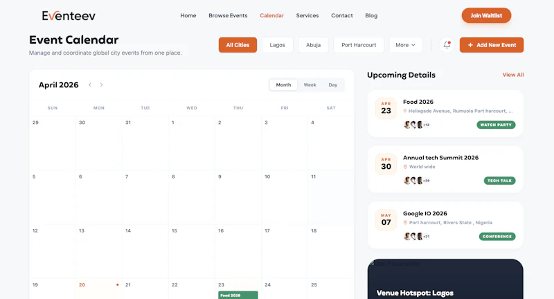 Eventeev screenshot 3