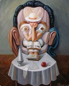 Surrealistisches Wandkunstbündel Medien 7