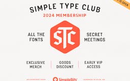 Simple Type Club media 1