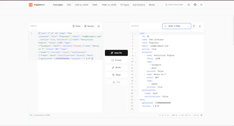 MyJSONPal screenshot 4