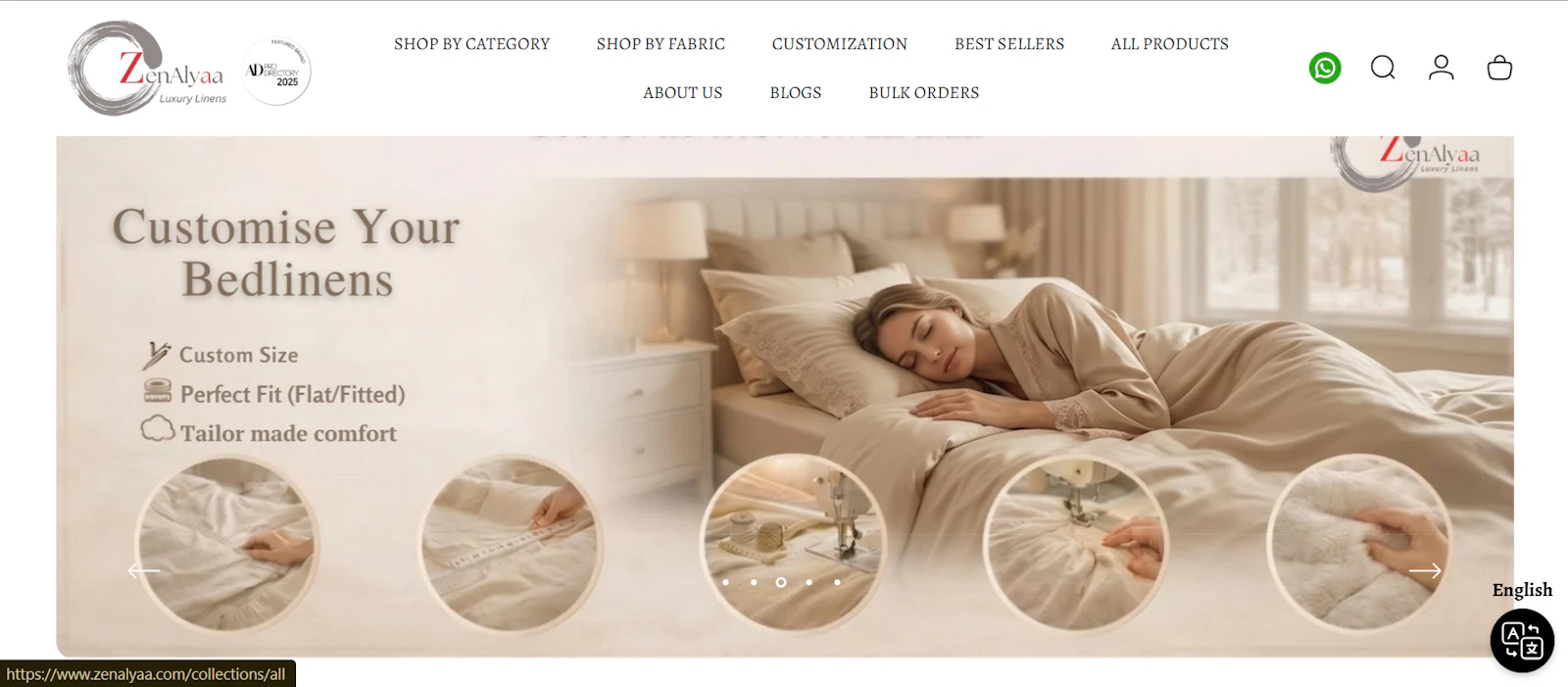 ZenAlyaa Home Furnishing screenshot 2