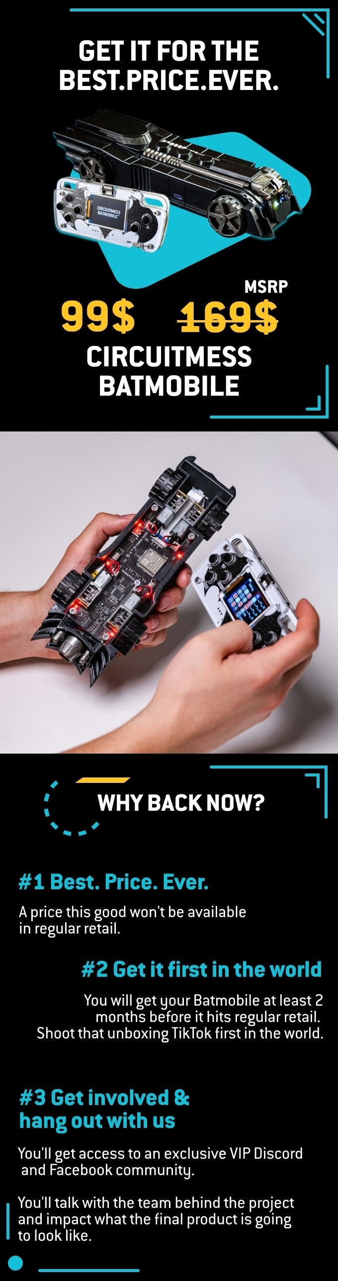 CircuitMess Batmobile™ gallery image