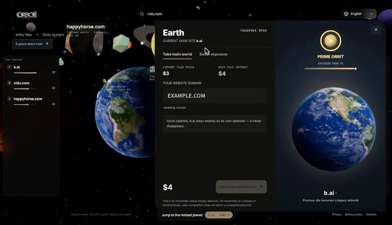 ORBOII screenshot 2