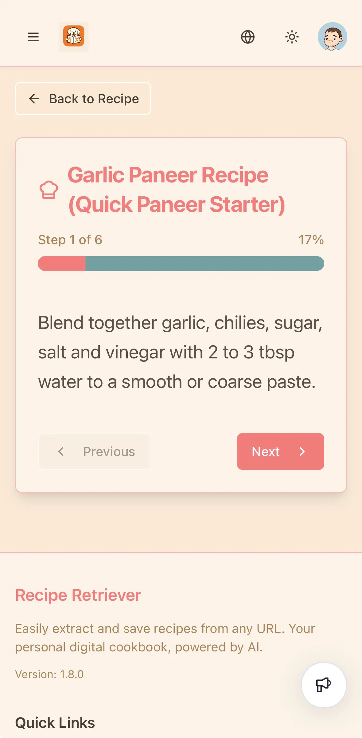 Recipe Retriever gallery image