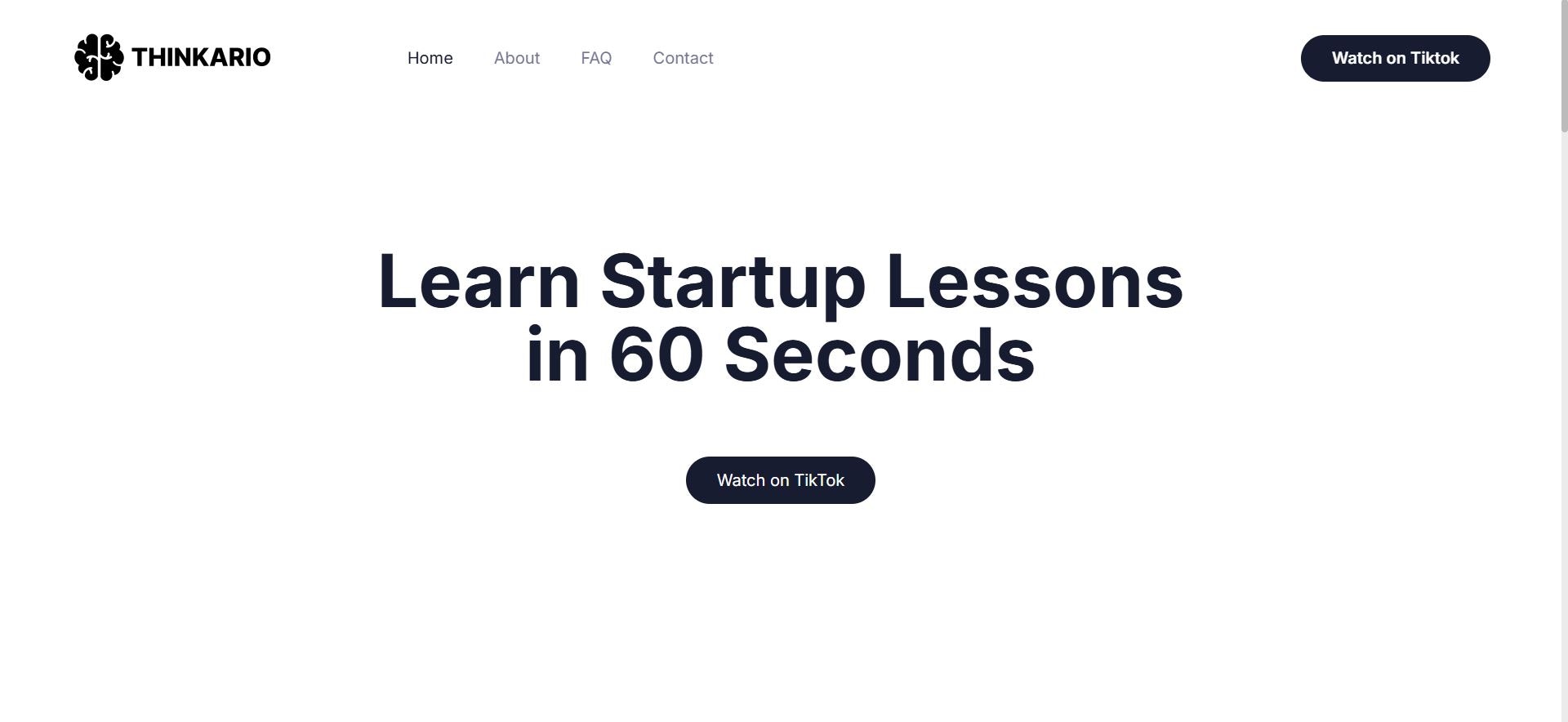 Thinkario - Master Startup и бизнес -уроки за 60 секунд медиа 1