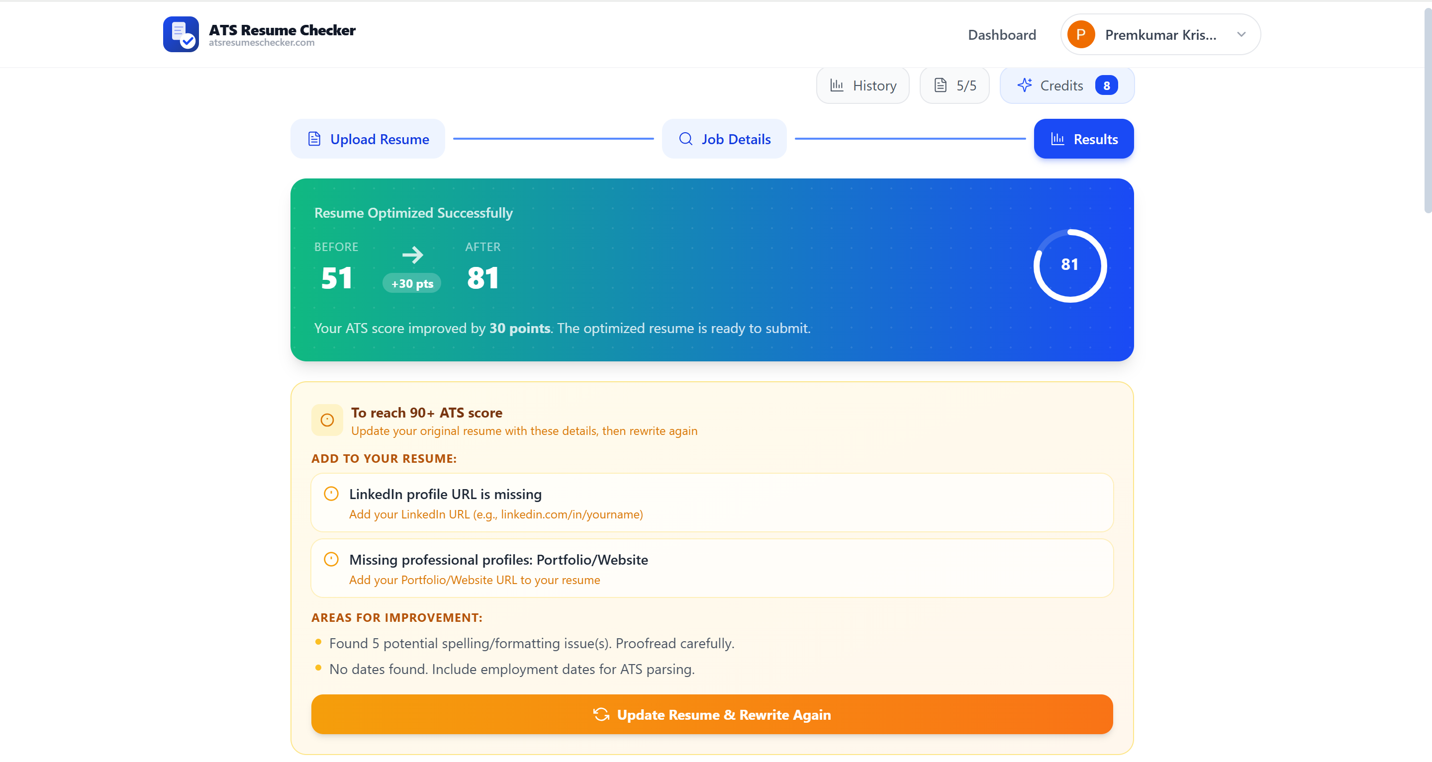 ATS Resume Checker gallery image