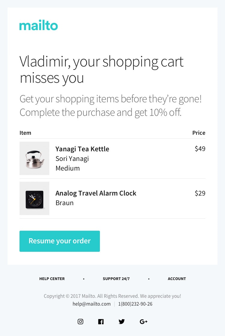 Mailto gallery image