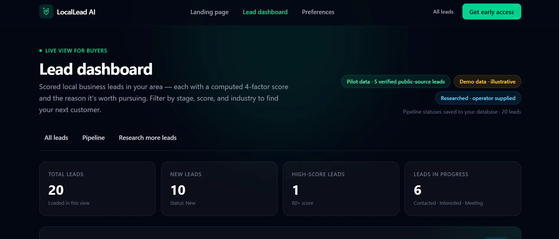 LocalLead AI gallery image