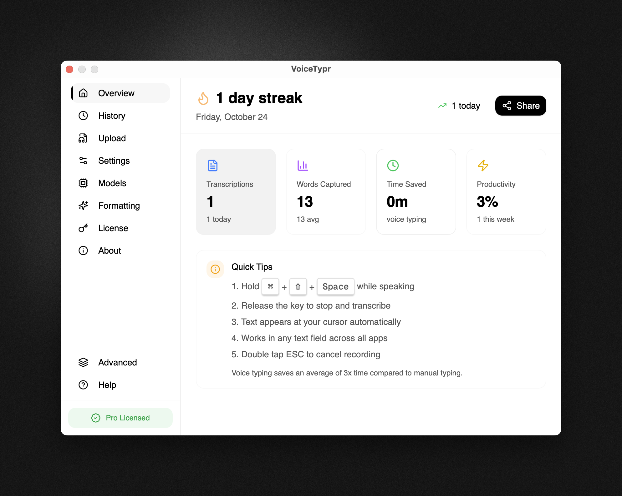Voicetypr gallery image