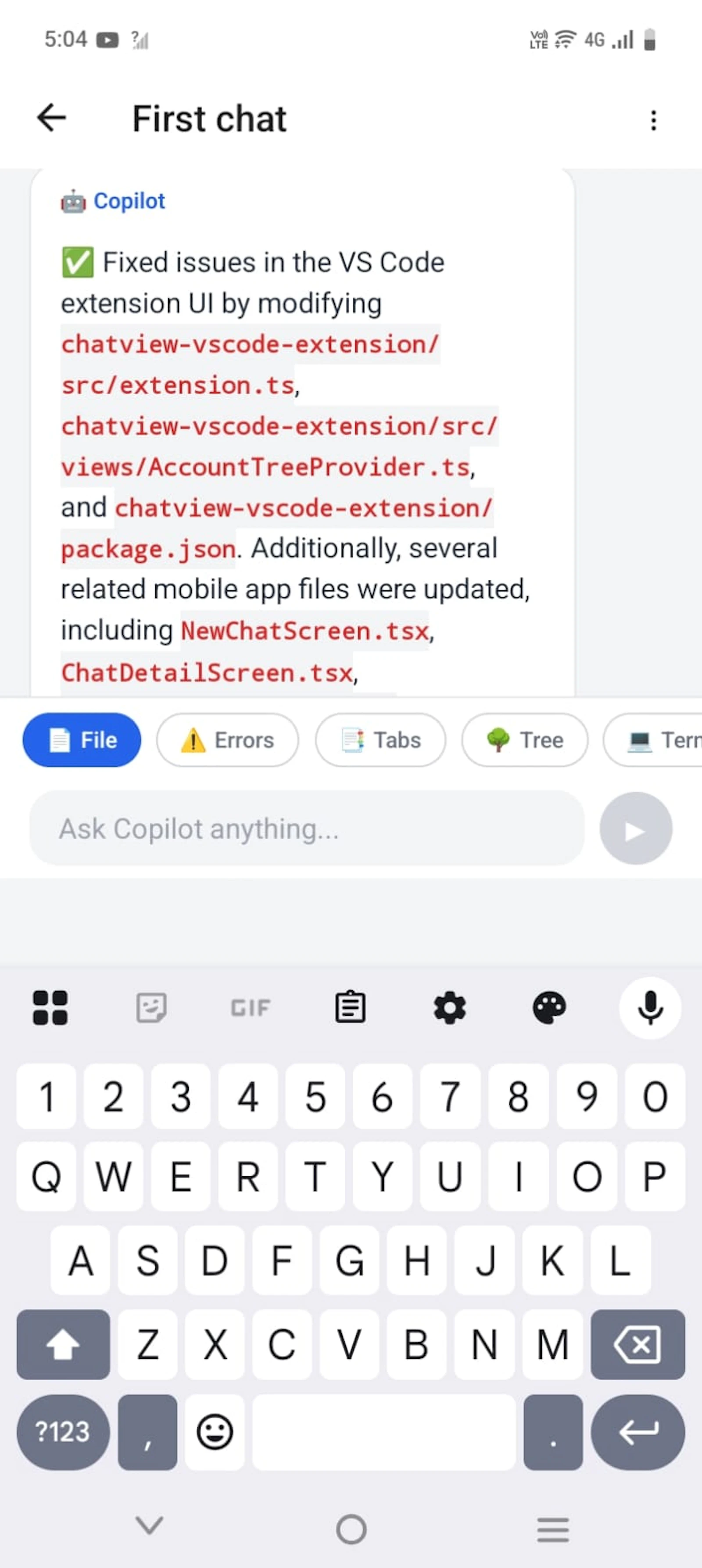 ChatView screenshot 4