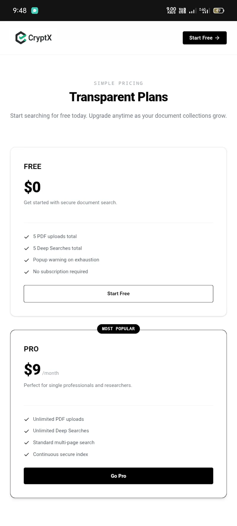 CryptX screenshot 3