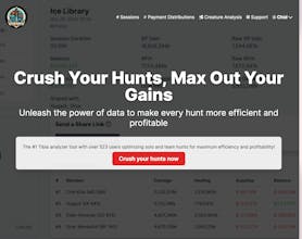 Hunt Analyser gallery image
