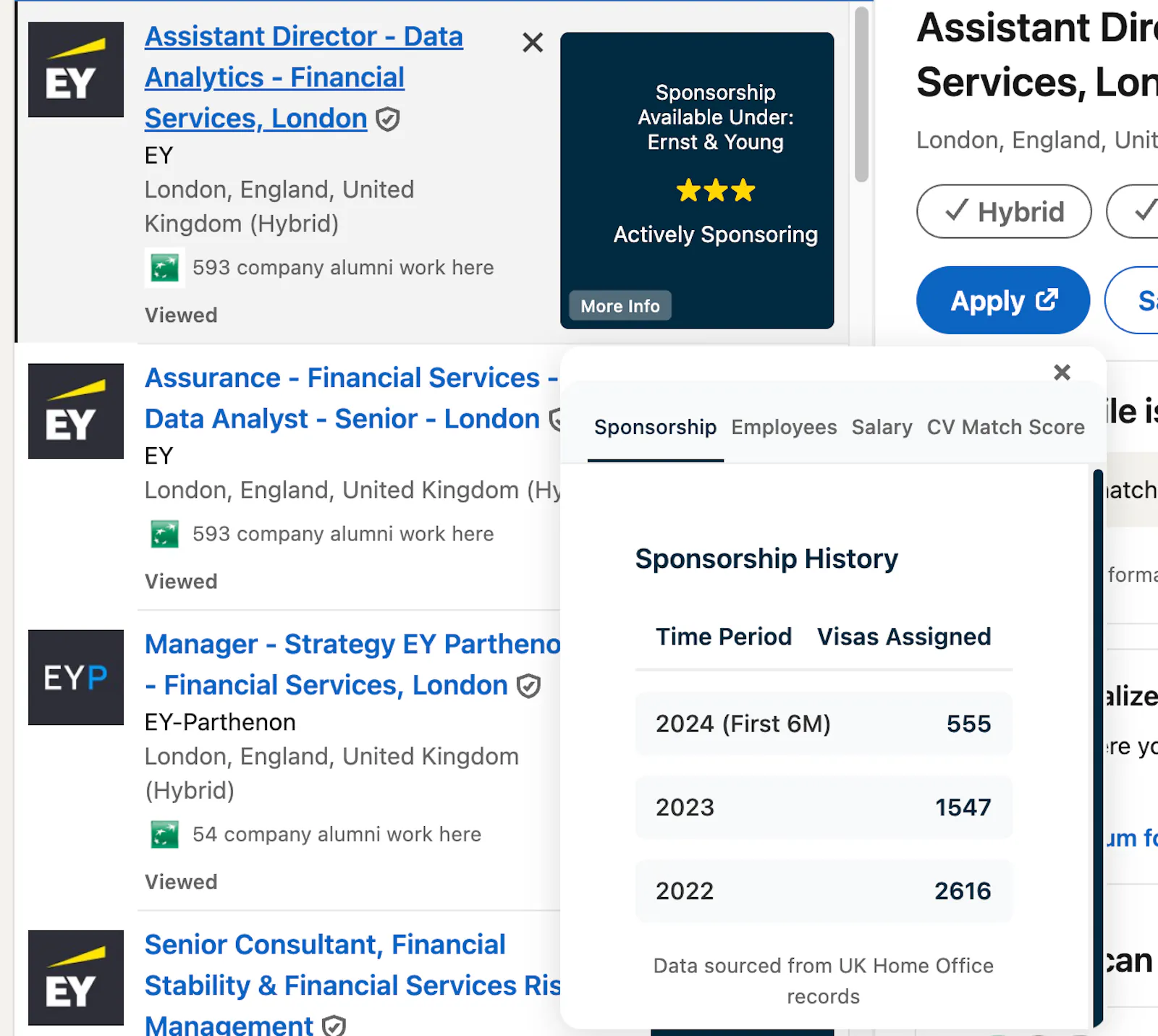 UK Visa Sponsorship Checker screenshot 4