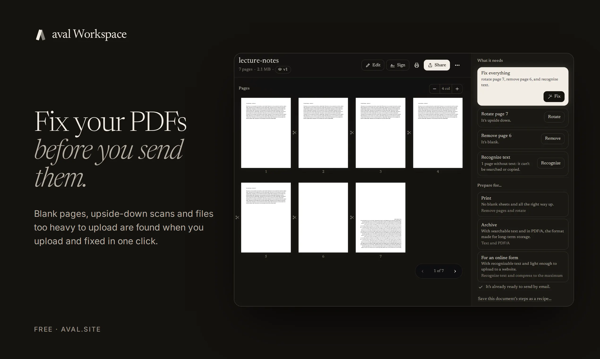 aval Workspace gallery image