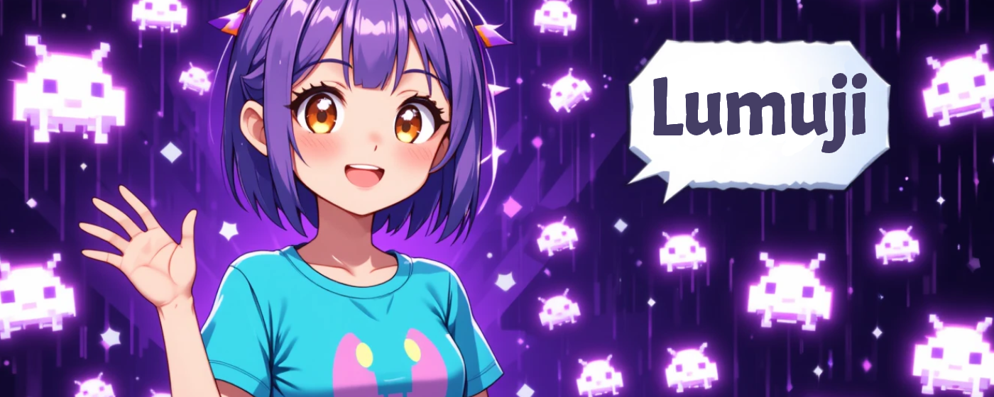 Mídia 1 de SHIMEJI & GIF RESPONSEIROS INTERACIVOS - Extensão do navegador Lumuji que traz pequenos shimeji e gifs
