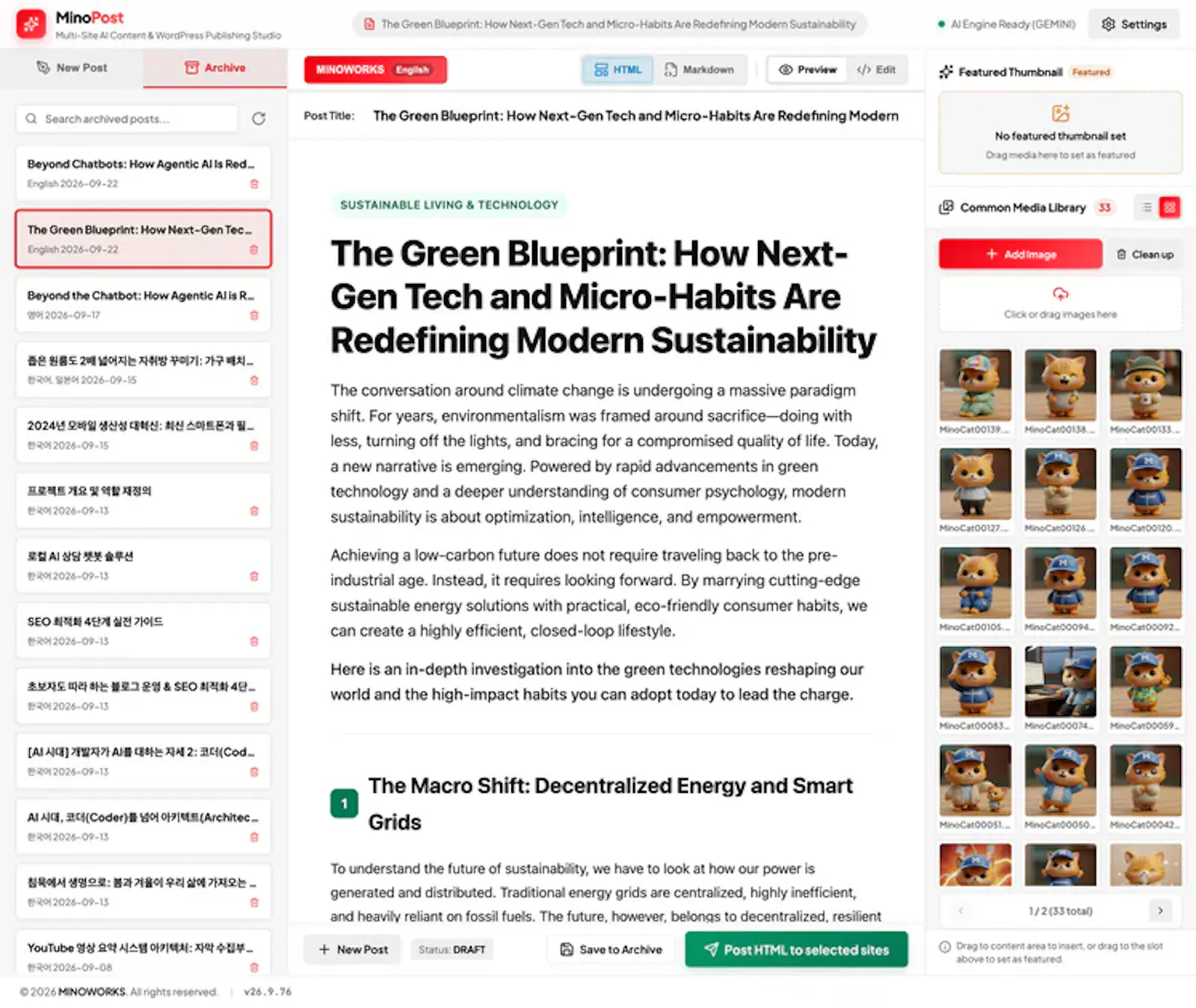 MinoPost screenshot 4