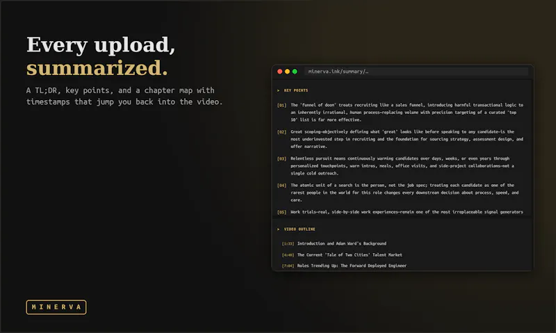 Minerva screenshot 3