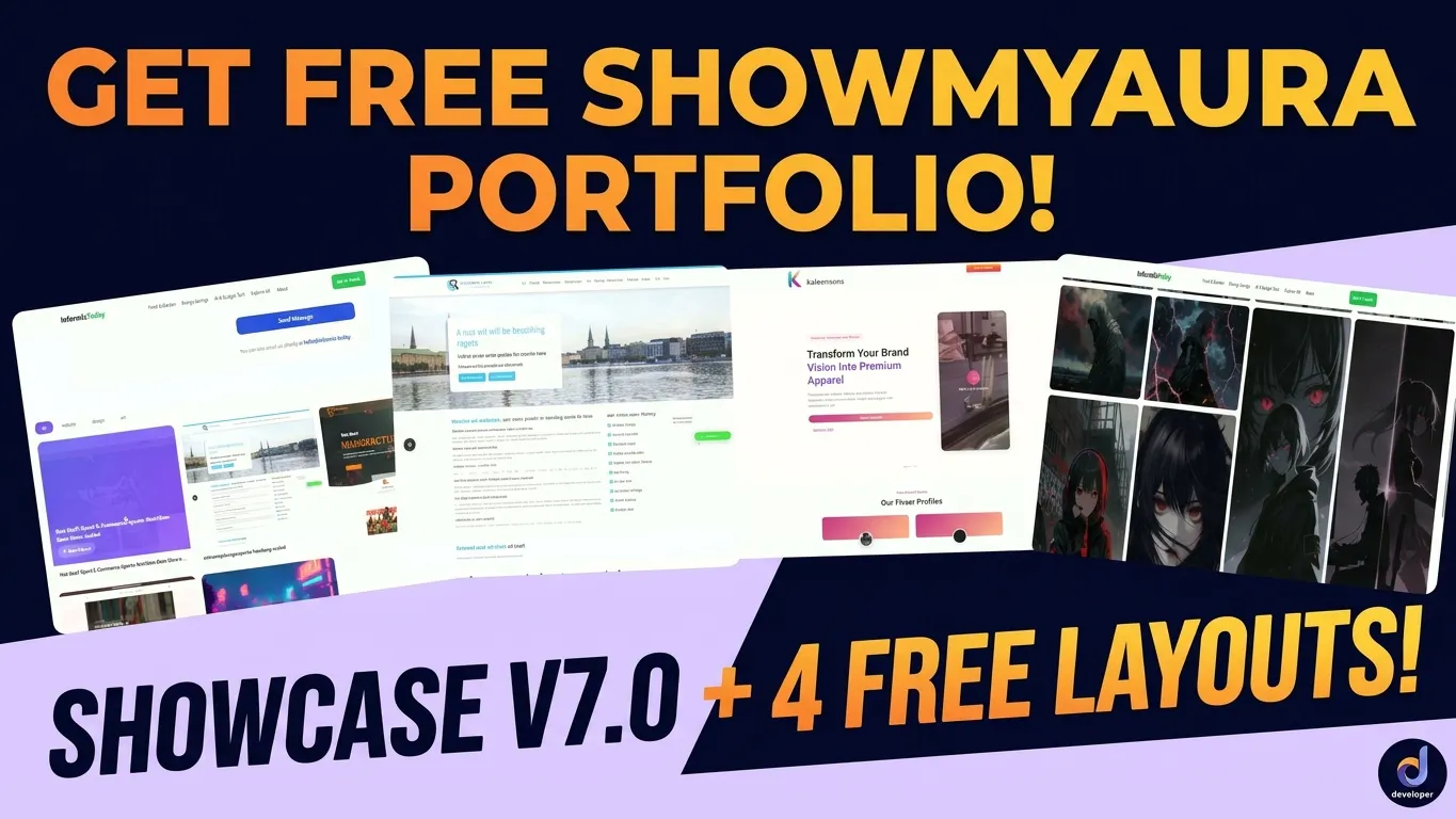 ShowMyAura – Free Portfolio Plugin gallery image