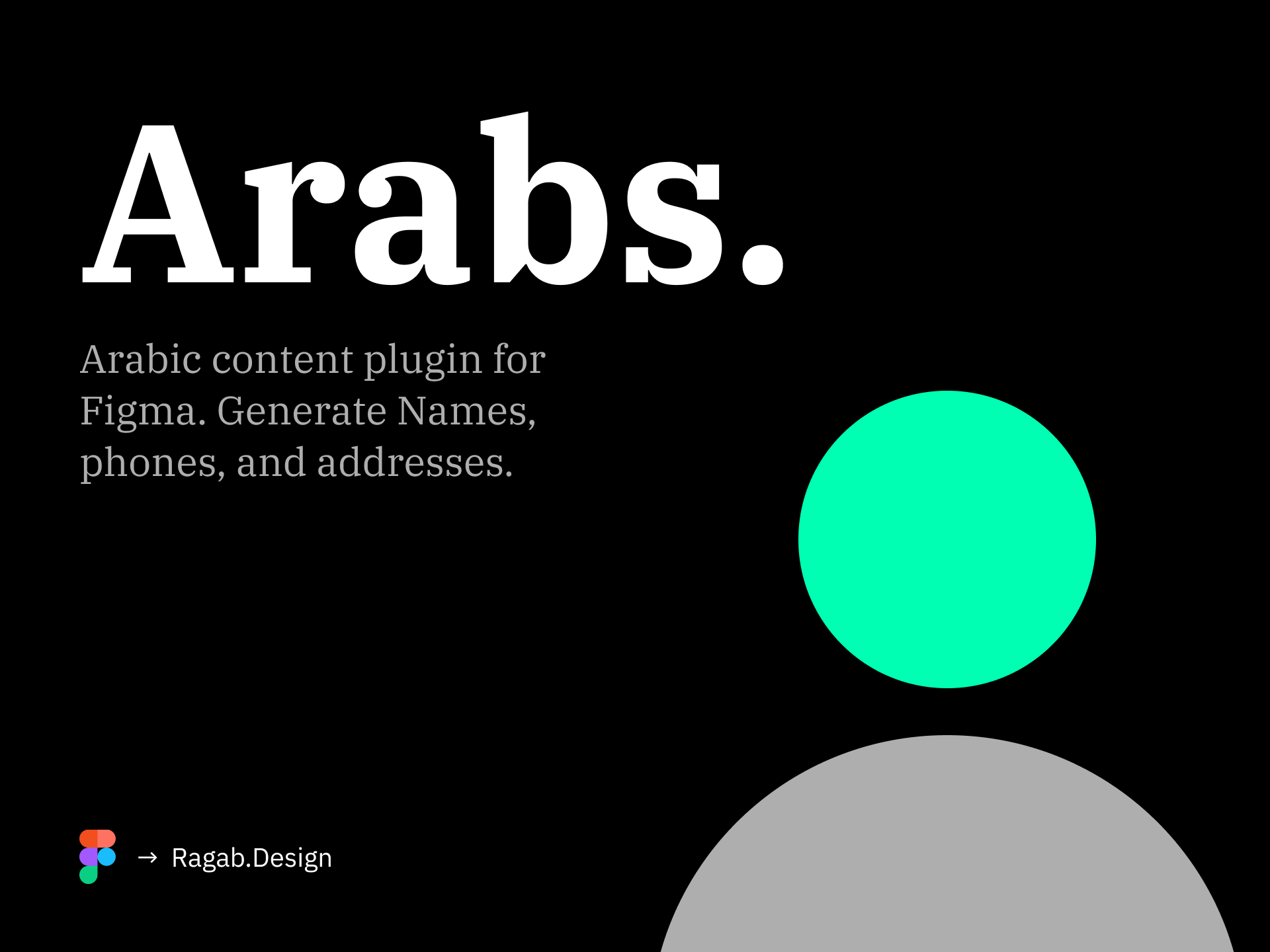 Árabes - Dados de usuário em árabe para figma media 1