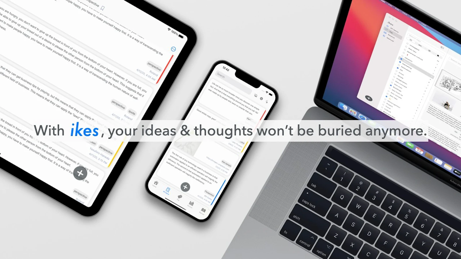 Ikes: Idea Notes screenshot 1 (video preview)